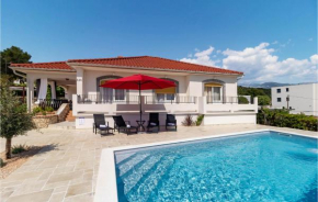 Nice Home In Barbat With Outdoor Swimming Pool